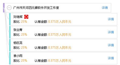 廣州市天河四元素軟件開(kāi)發(fā)工作室 專業(yè)軟件開(kāi)發(fā)服務(wù)